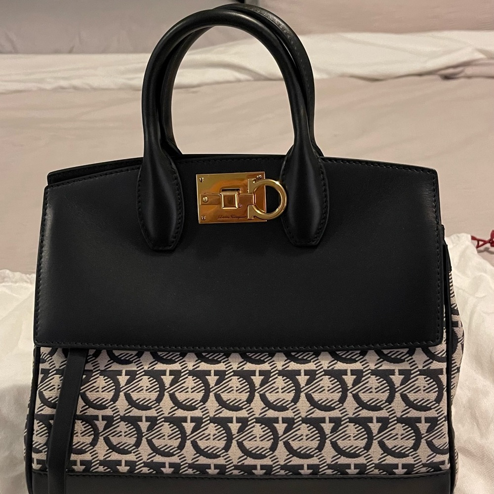 Salvatore Ferragamo Monogram Studio Handbag